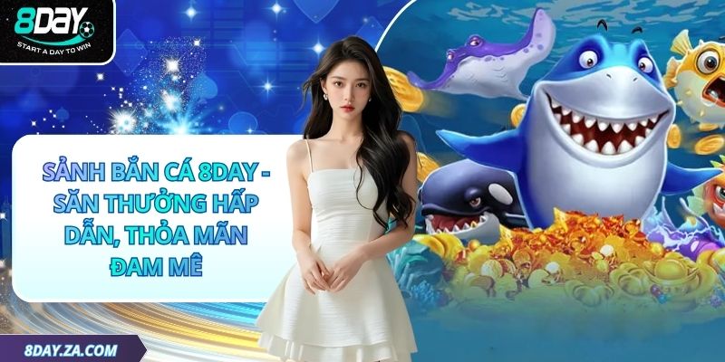 Sảnh Bắn Cá 8day - Săn Thưởng Hấp Dẫn, Thỏa Mãn Đam Mê