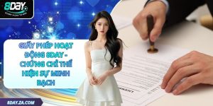 Giấy Phép Hoạt Động 8day - Chứng Chỉ Thể Hiện Sự Minh Bạch