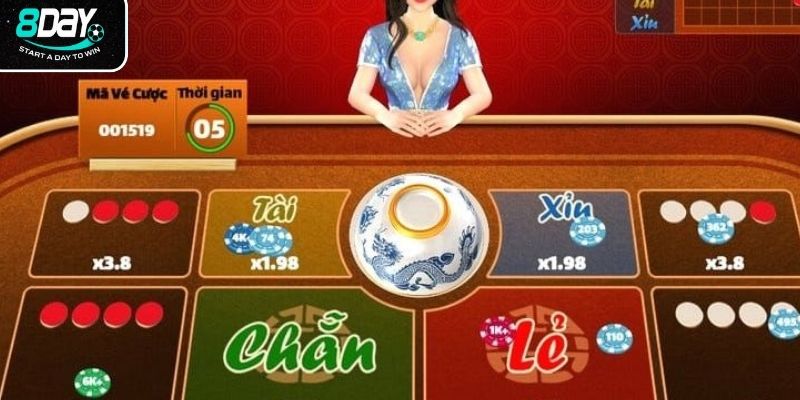 Giới thiệu tựa game xóc đĩa đổi thưởng 8day
