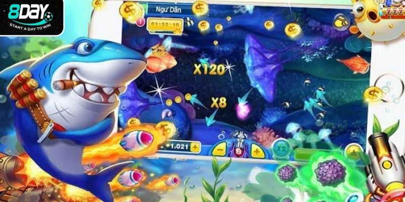 Giới thiệu về thiên đường săn thưởng bắn cá 8day