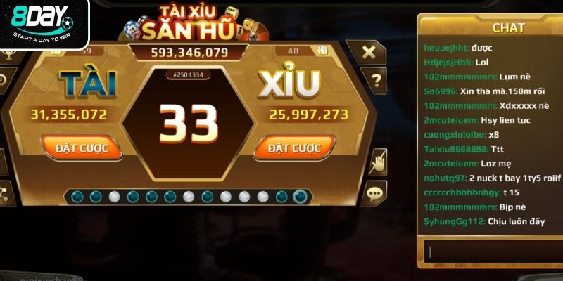 Tổng quát về Tài xỉu 8day